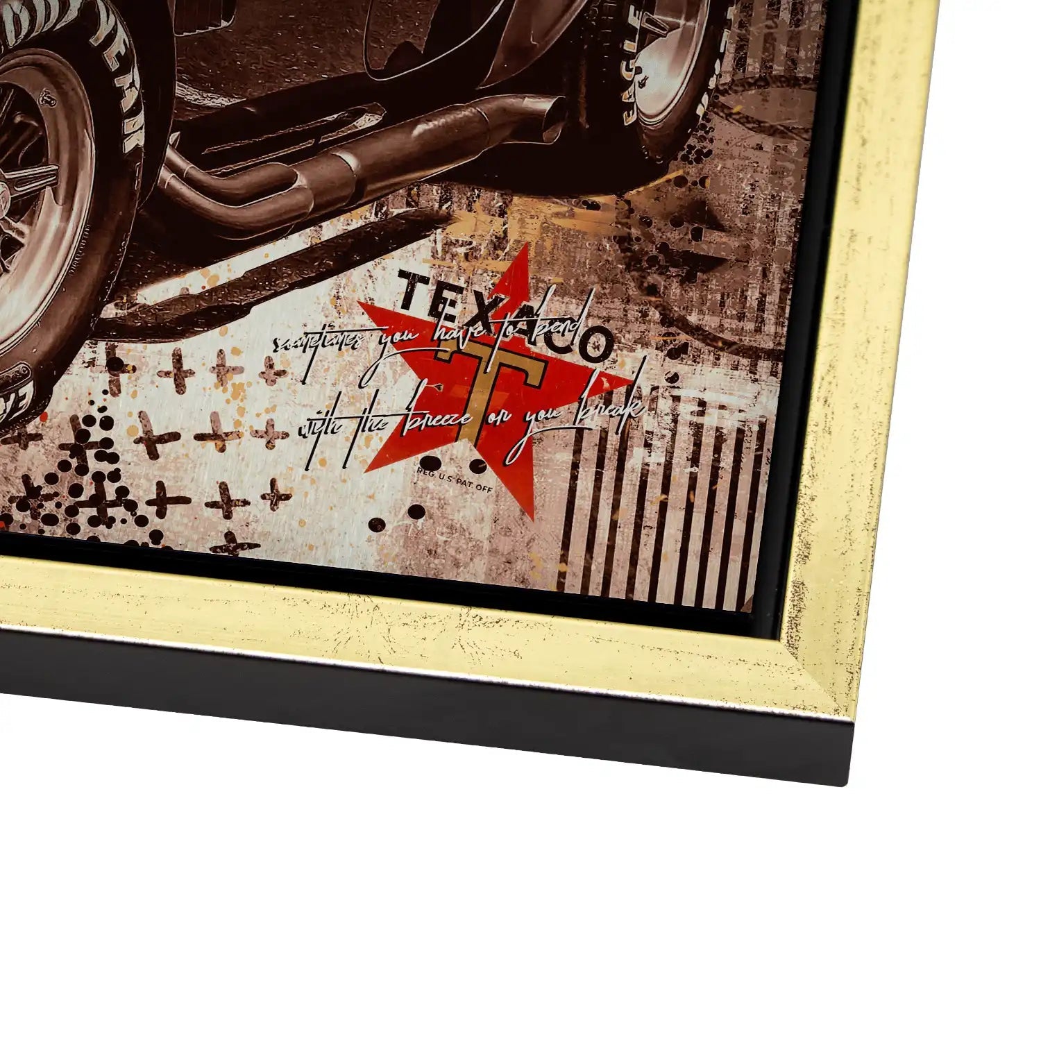 Steve AC Cobra Retro Pop Art Alu Gebürstet INGALERIE