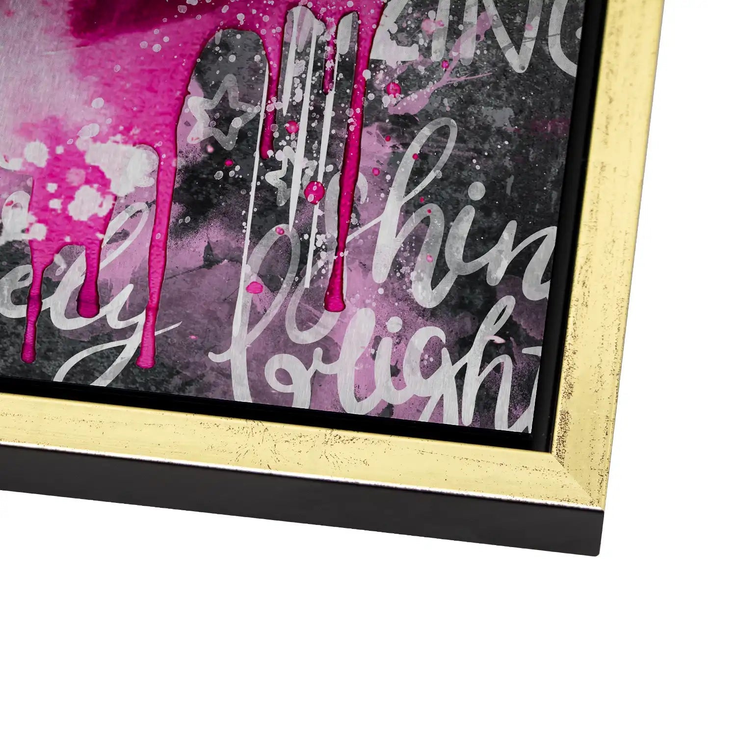 Sweet Lips Dark Style Alu Gebürstet Bild INGALERIE