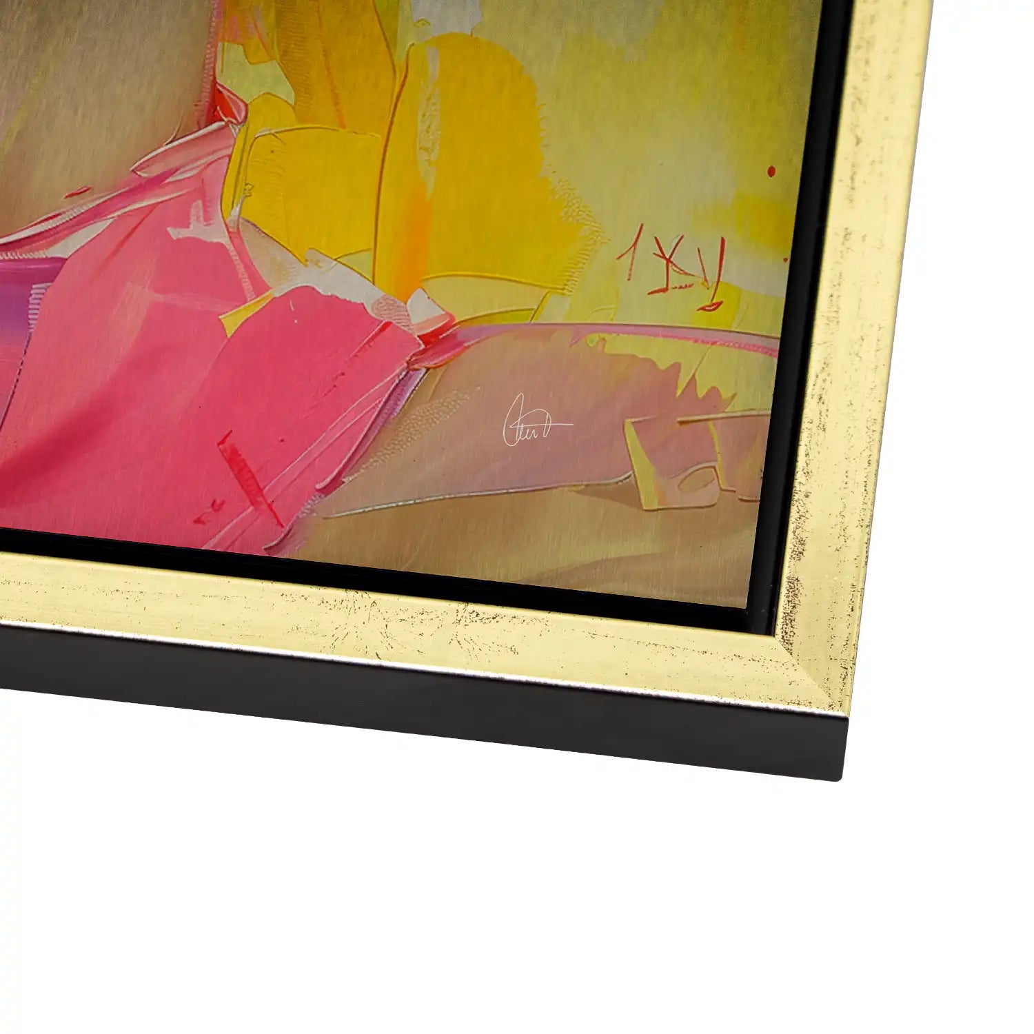 Audrey Modern Art Style Alu Gebürstet INGALERIE