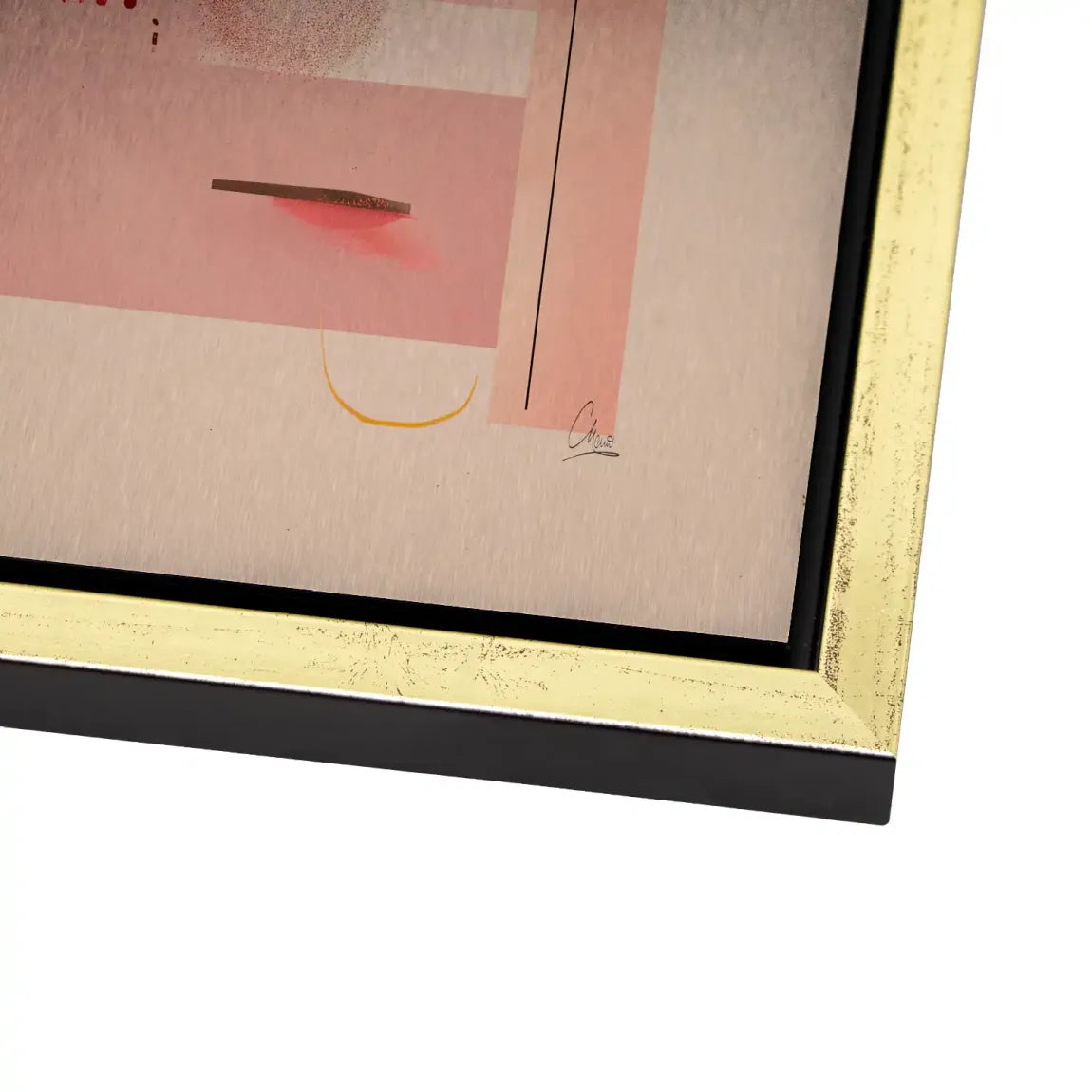 Infinite Glow Alu Gebürstet Bild