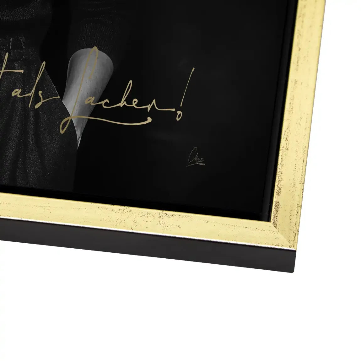 Frida Kahlos Lachen Alu Gebürstet Bild