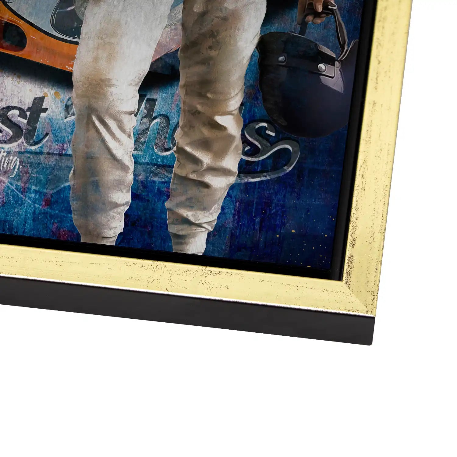 Steve Fast Wheels AluDibond Gebürstet - INGALERIE