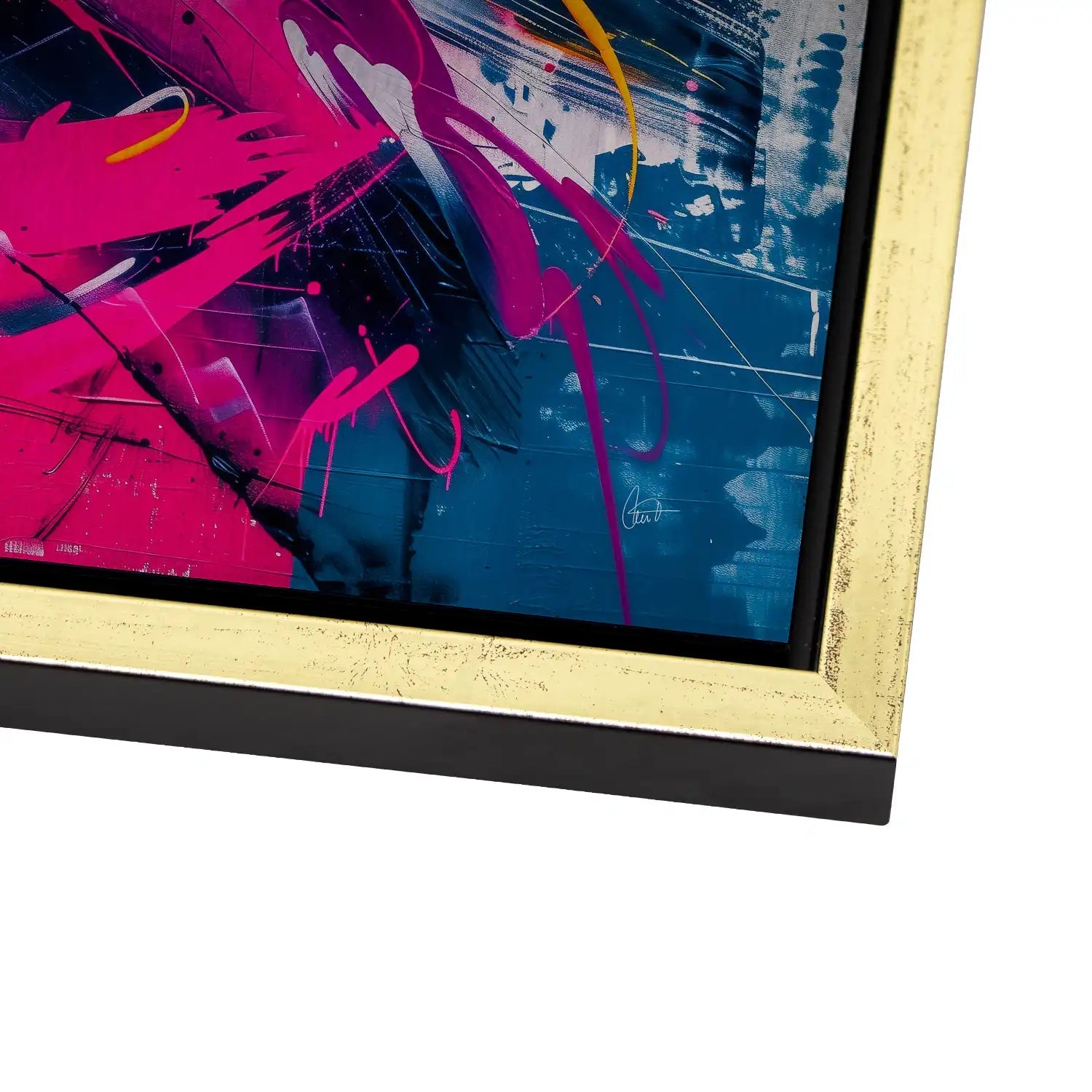 Abstrakt Nr.23 AluDibond Gebürstet - AluDibond Bild Gebürstet