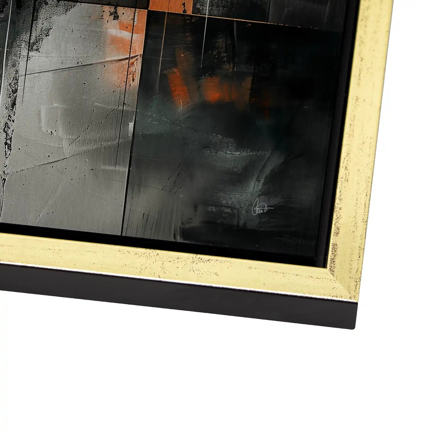 Abstrakt Nr.25 AluDibond Gebürstet - AluDibond Bild Gebürstet