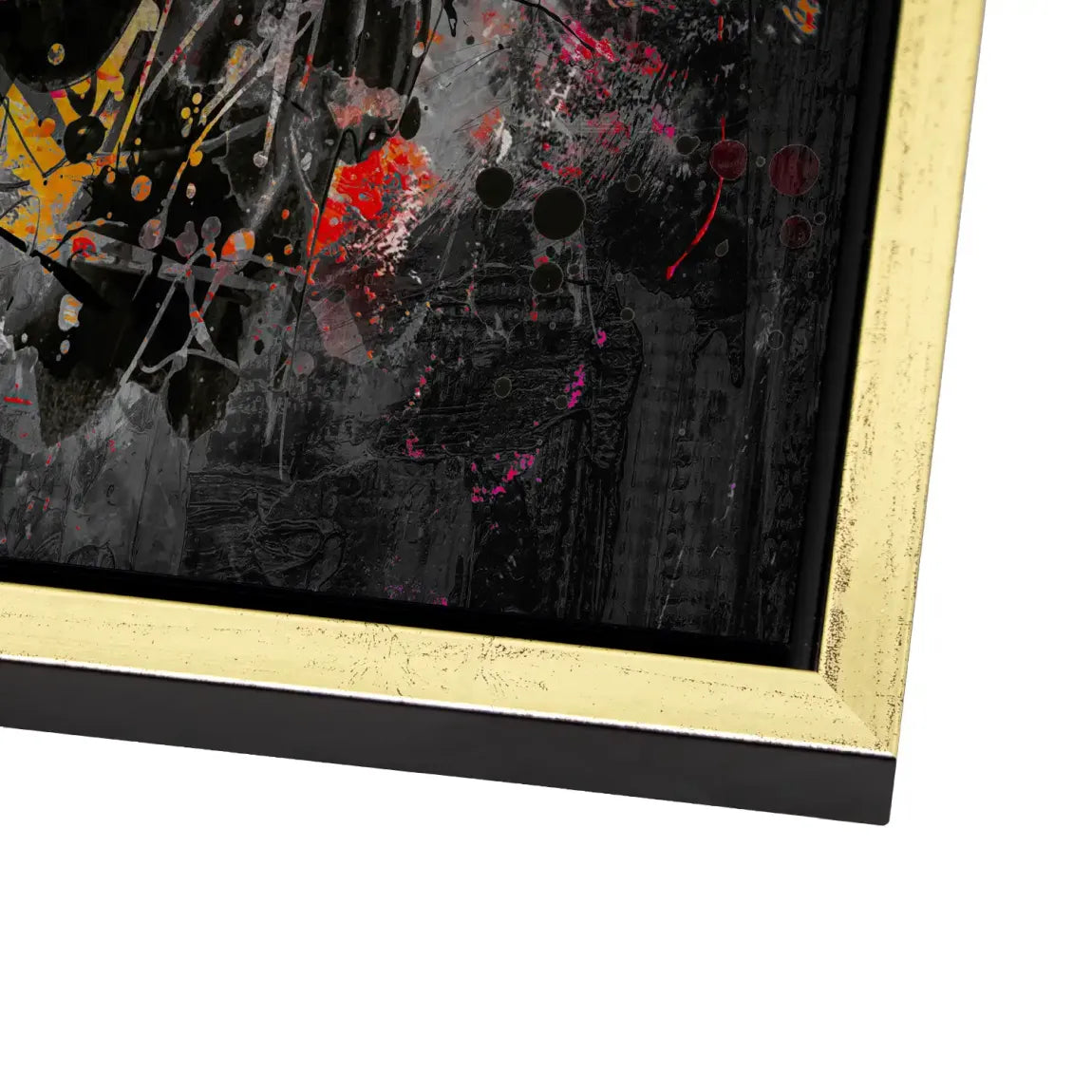 Color Jazz Trompete Alu Dibond Bild gebürstet