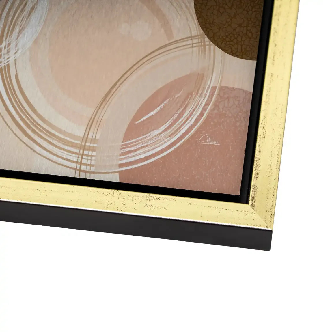 Circles of Timeless Alu Dibond Bild gebürstet INGALERIE