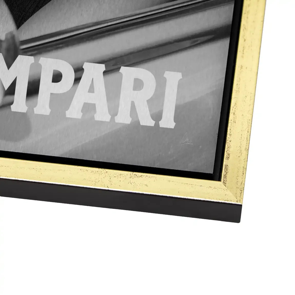 Summer Glam Alu Dibond Bild gebürstet