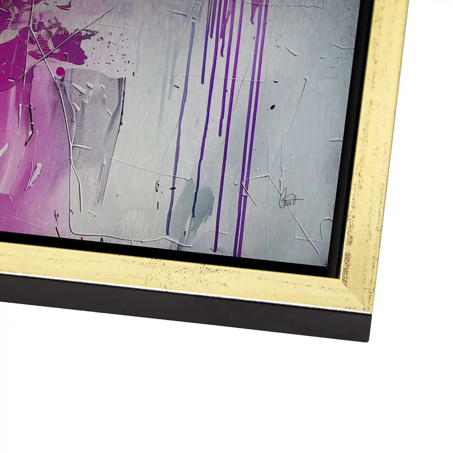 Abstrakt Nr.21 AluDibond Gebürstet - AluDibond Bild Gebürstet