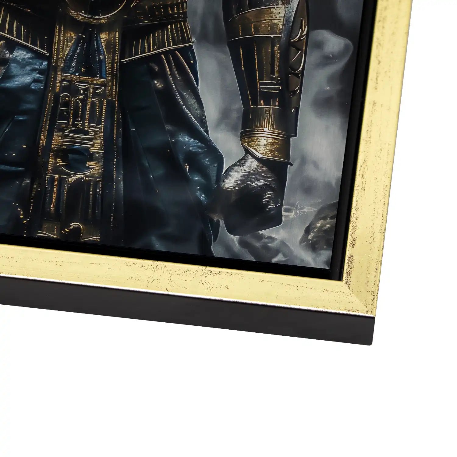 Anubis Dark AluDibond Gebürstet - AluDibond Bild Gebürstet