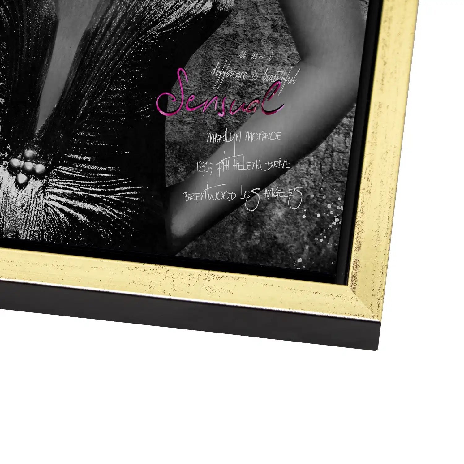 Marilyn Vogue AluDibond Gebürstet - INGALERIE