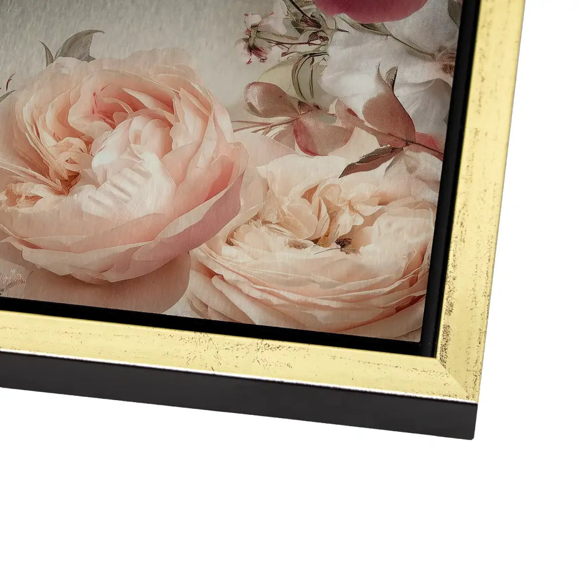 Floral Couture Alu Dibond Bild gebürstet