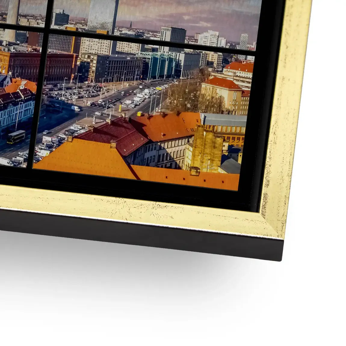 Berlin Skyline AluDibond Gebürstet