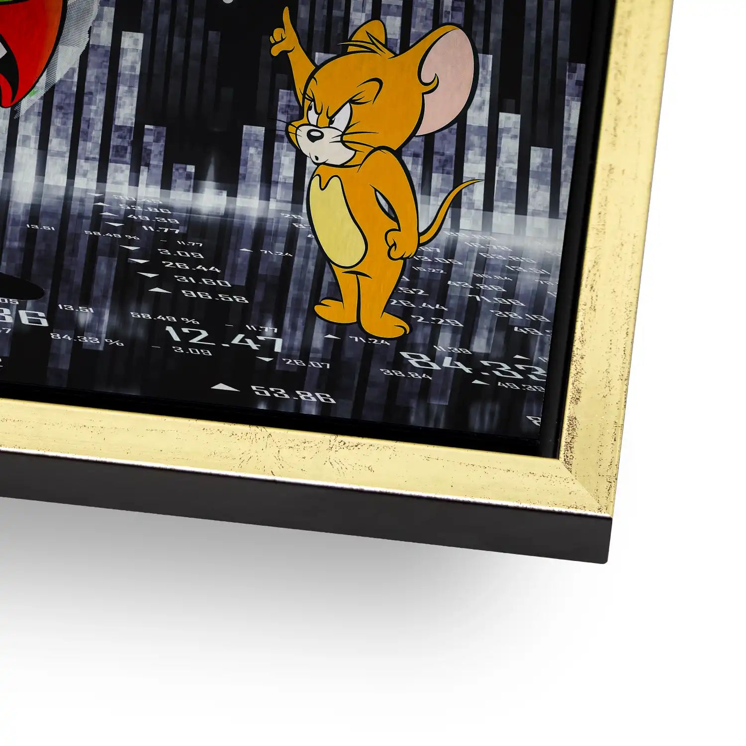 Wallstreet Dagobert All Hustle AluDibond Gebürstet INGALERIE