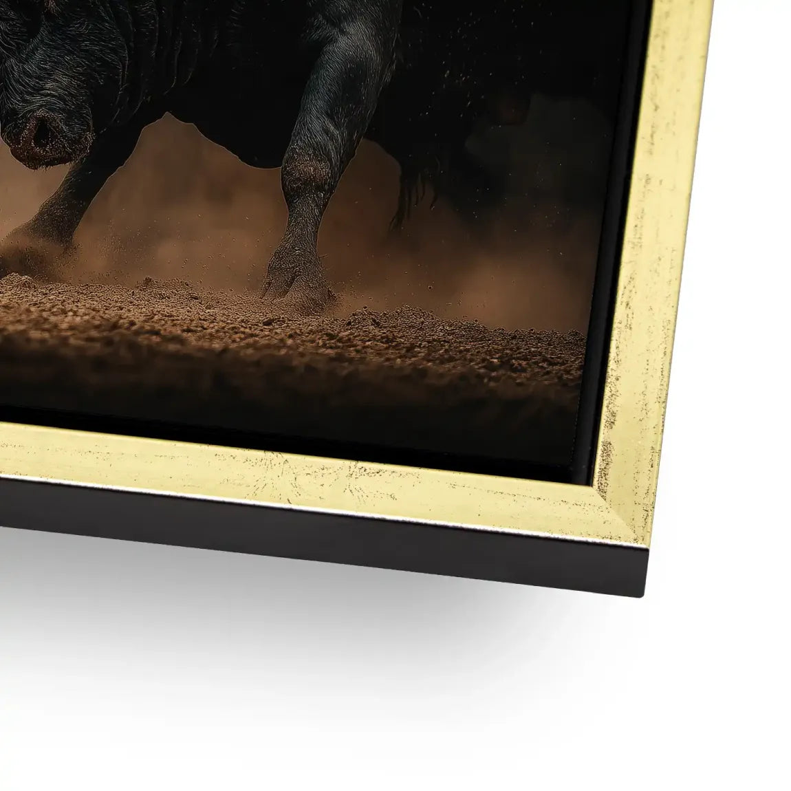 Bulls of Valor Alu Dibond Gebürstet