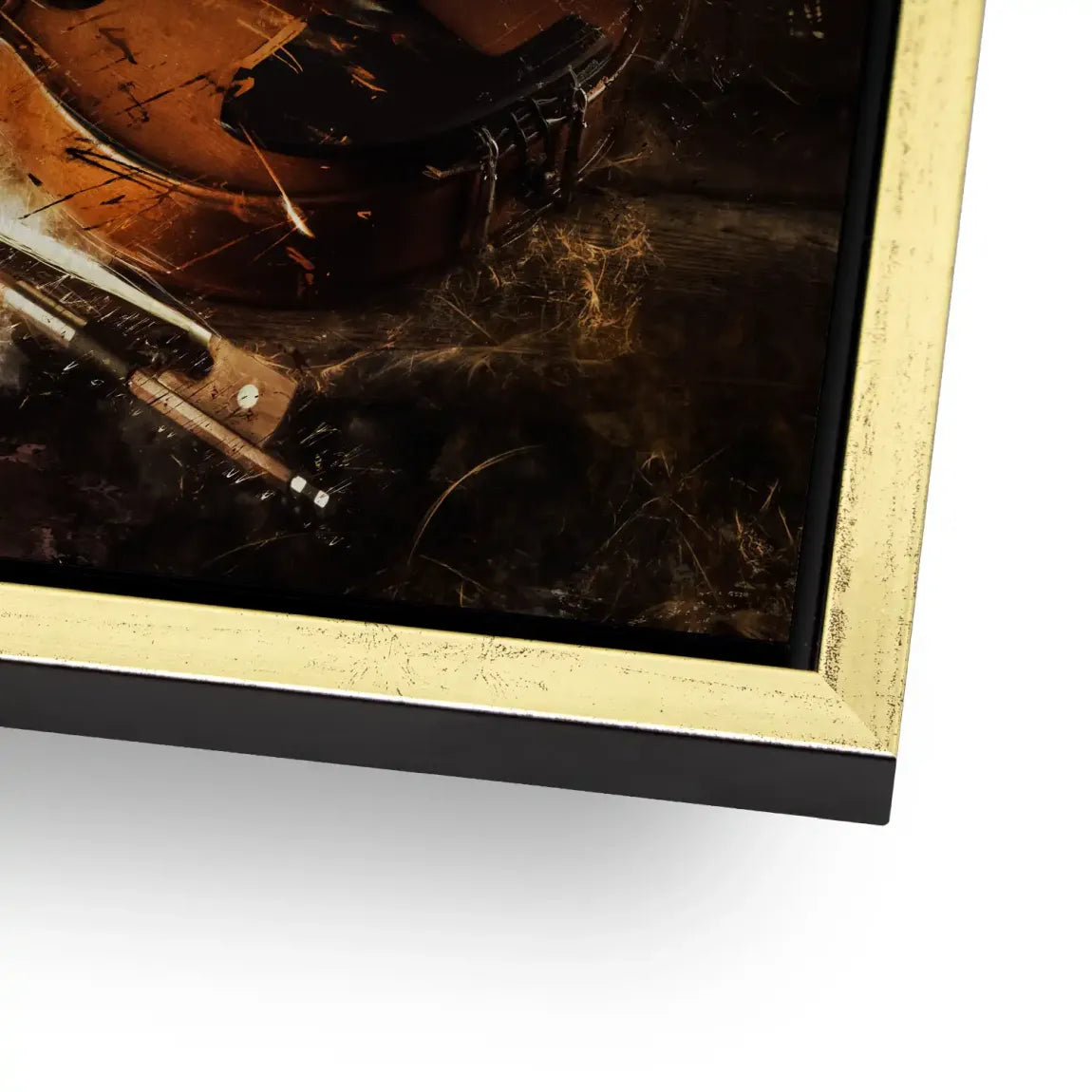 Silent Strings Violine AluDibond Gebürstet