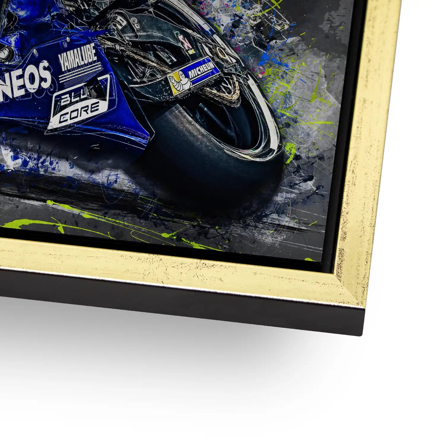 Yamaha Rossi Style AluDibond Gebürstet - INGALERIE