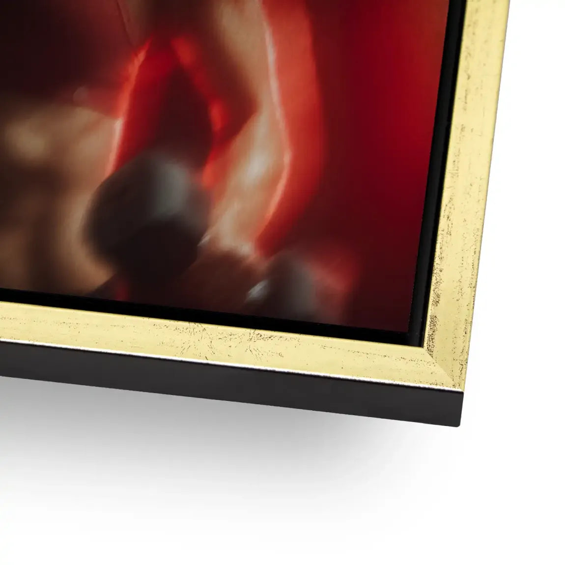 Fitness Motivation Alu Dibond Gebürstet Bild