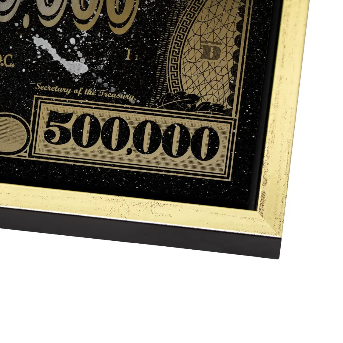 Donald Duck Whats Up Dollar Style Alu Gebürstet Bild INGALERIE