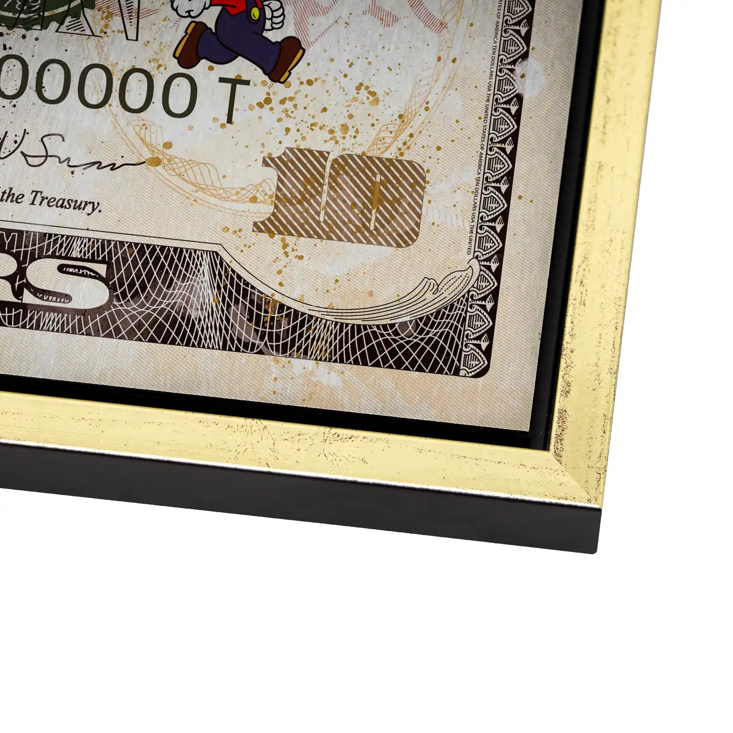 Tweety und Sylverster Dollar AluDibond Gebürstet INGALERIE