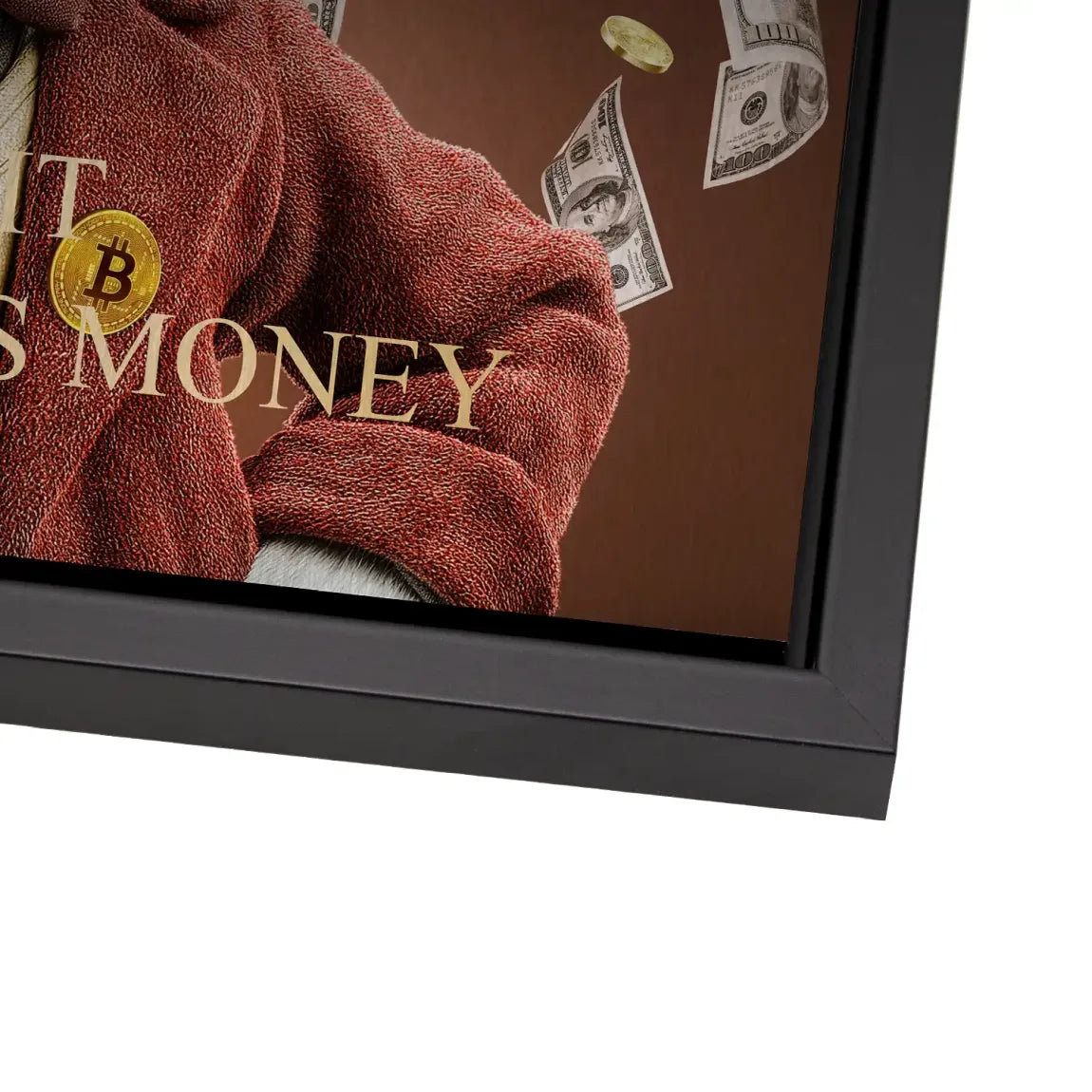 Money Empire Dagobert Duck Alu Gebürstet Bild