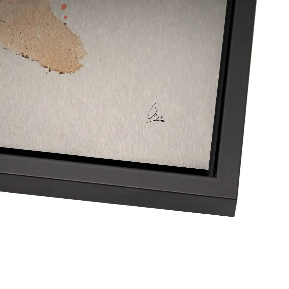 Amber Flow Alu Gebürstet Bild