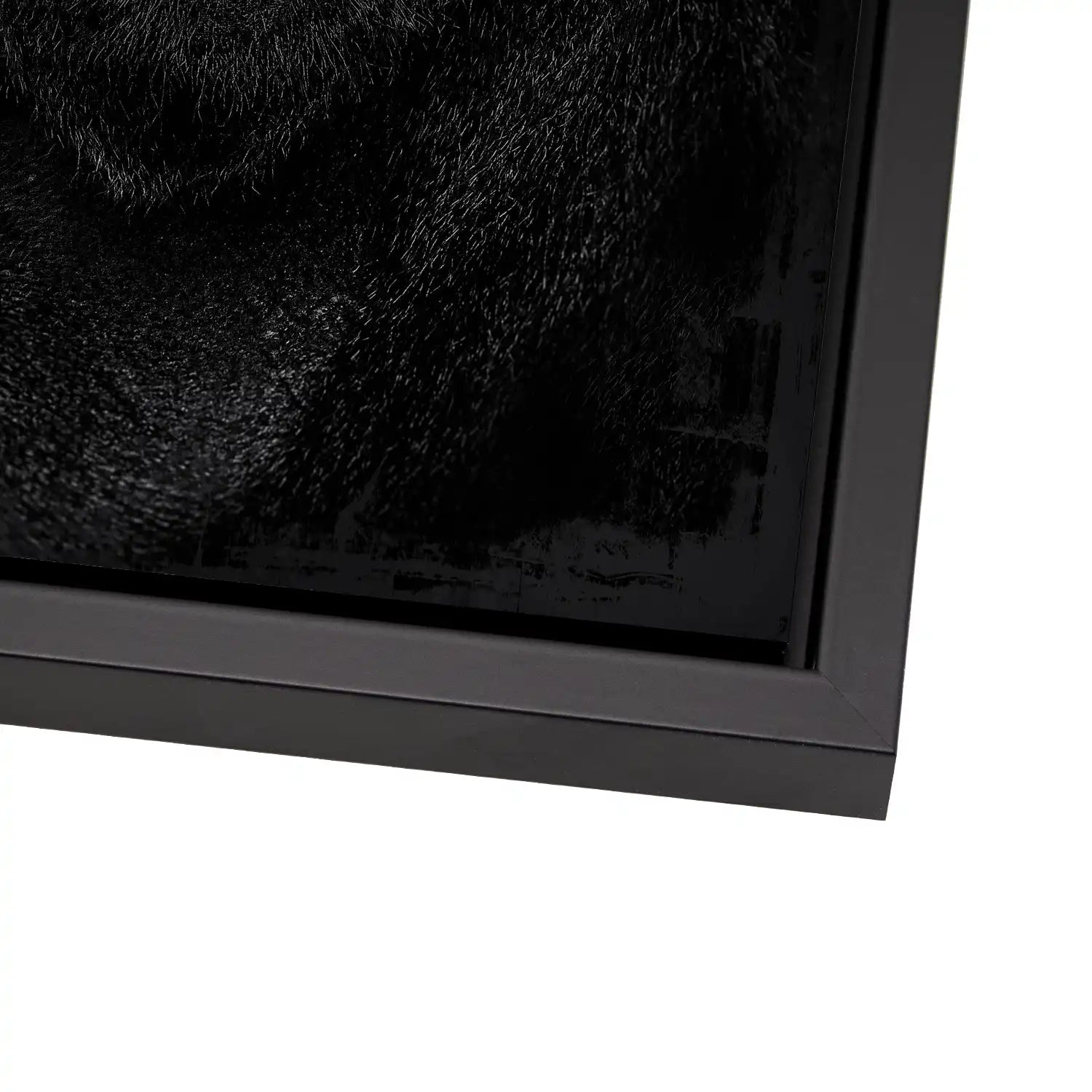 Gorilla Abstrakt Black Style AluDibond Gebürstet - INGALERIE