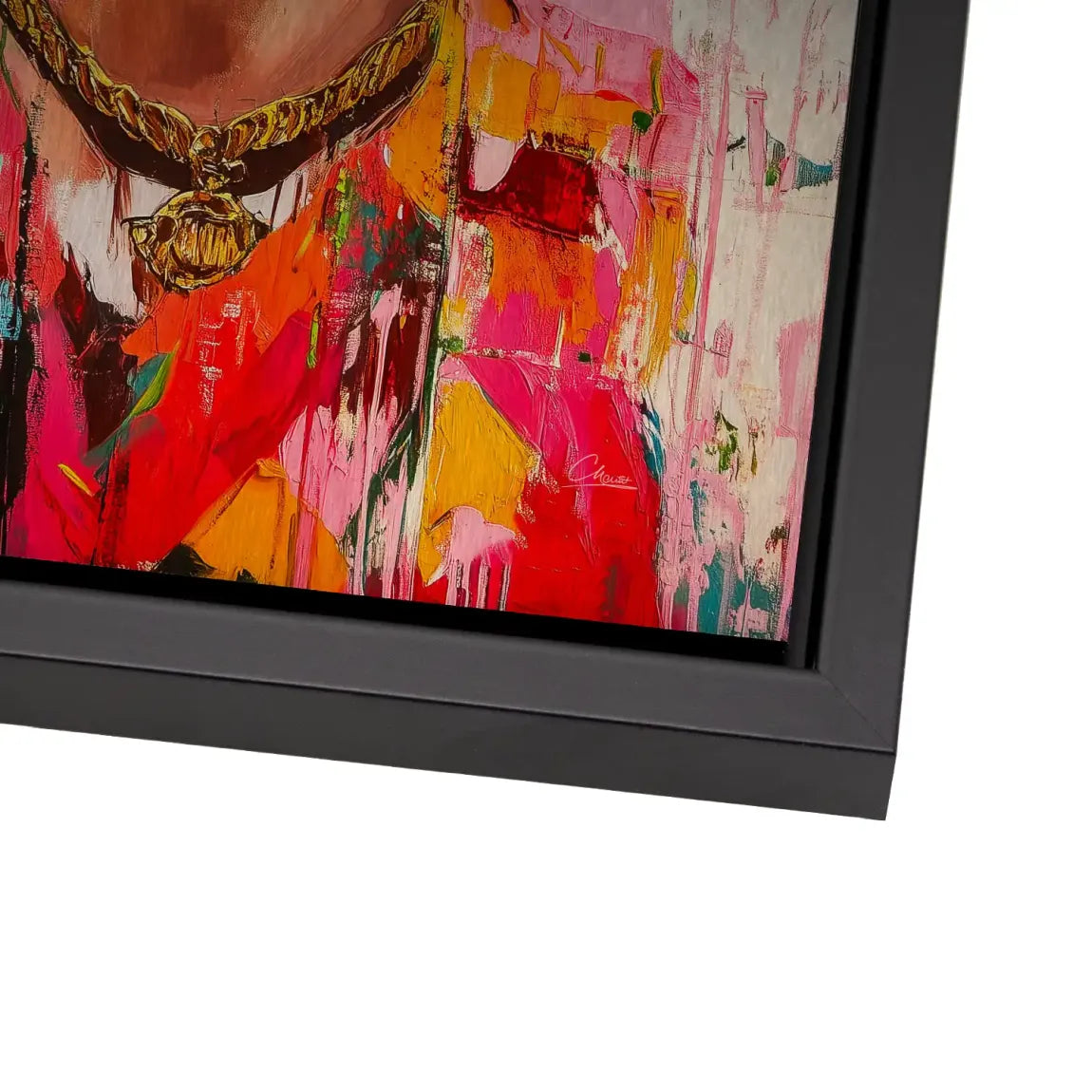 Frida Kahlo Happy Smile Alu Dibond Bild gebürstet