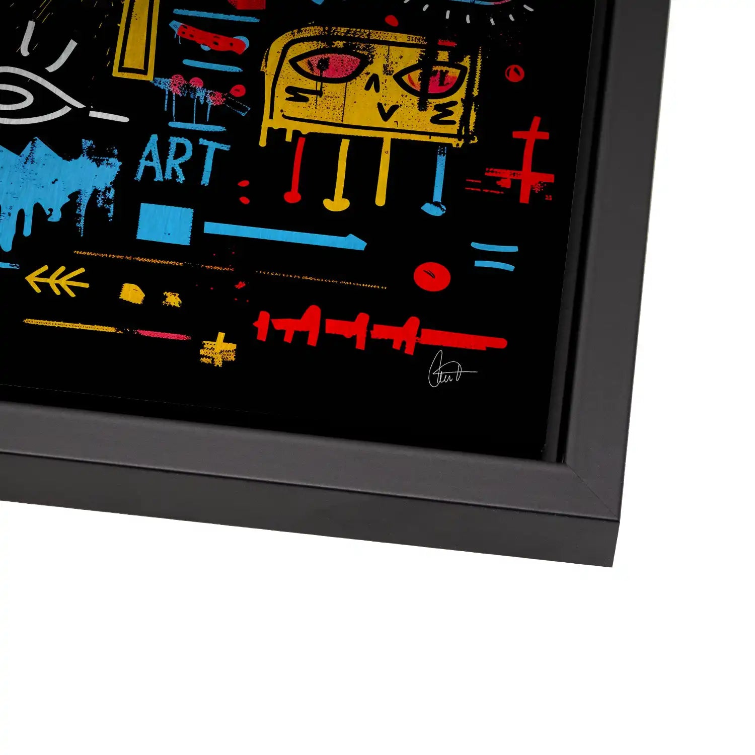 Basquiat Art AluDibond Gebürstet INGALERIE