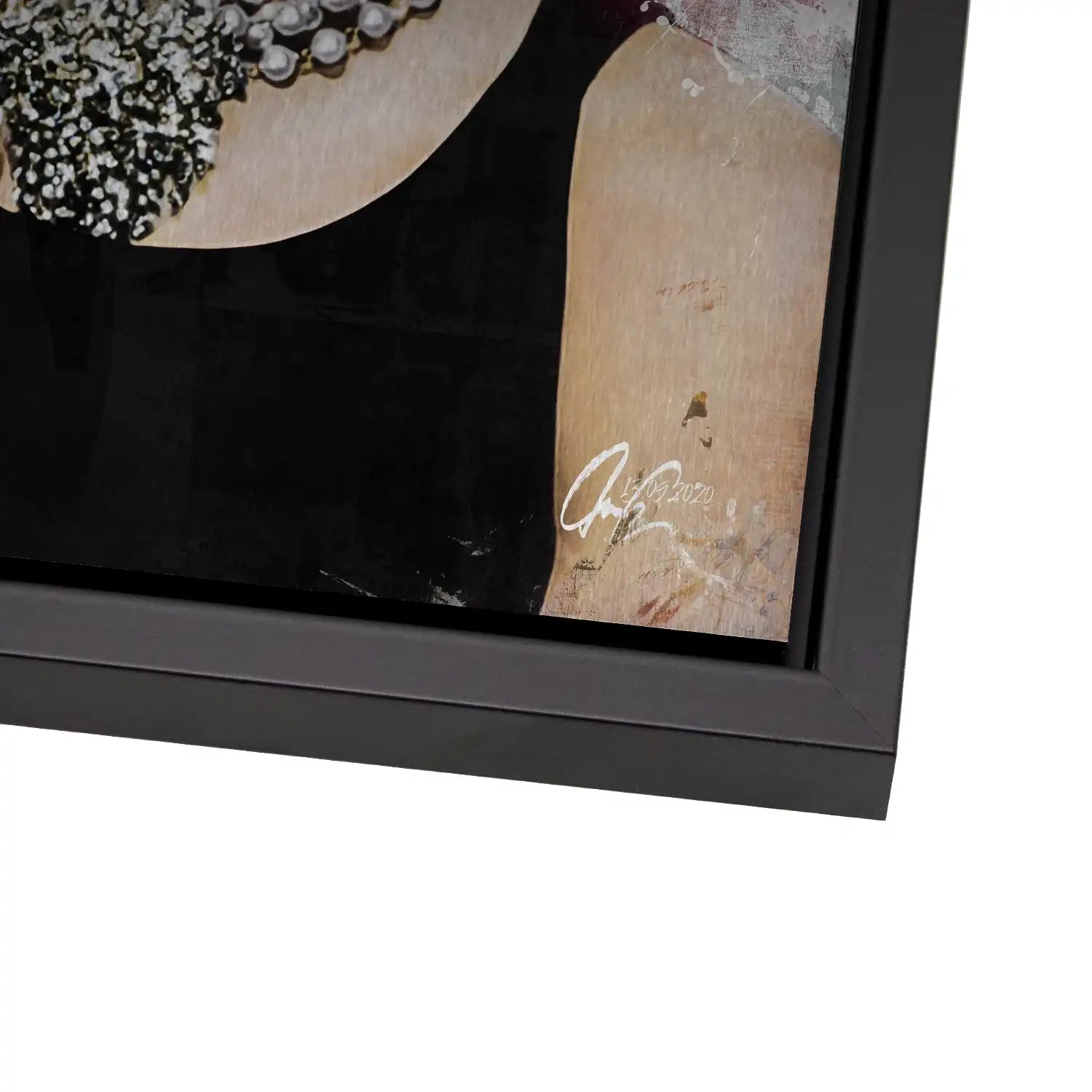 Audrey Tiffany Purple Art Alu Gebürstet Bild INGALERIE