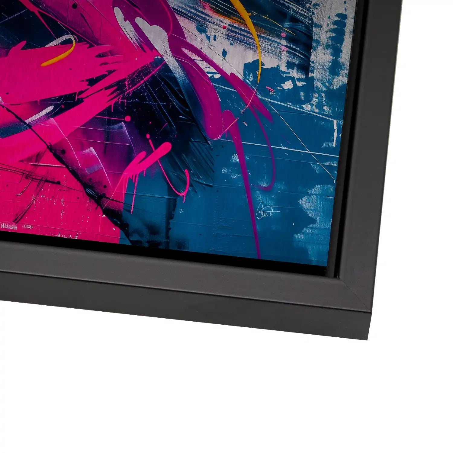 Abstrakt Nr.23 Alu Gebürstet Bild INGALERIE