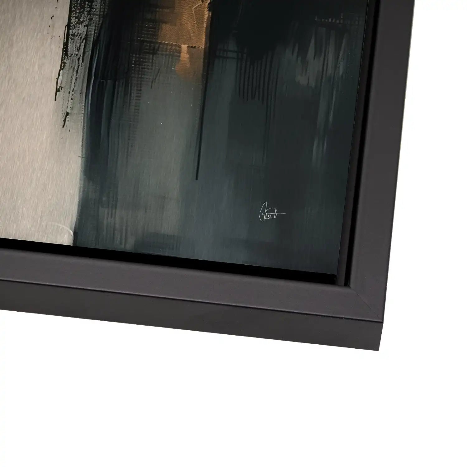 Abstrakt Nr.24 Alu Gebürstet Bild INGALERIE