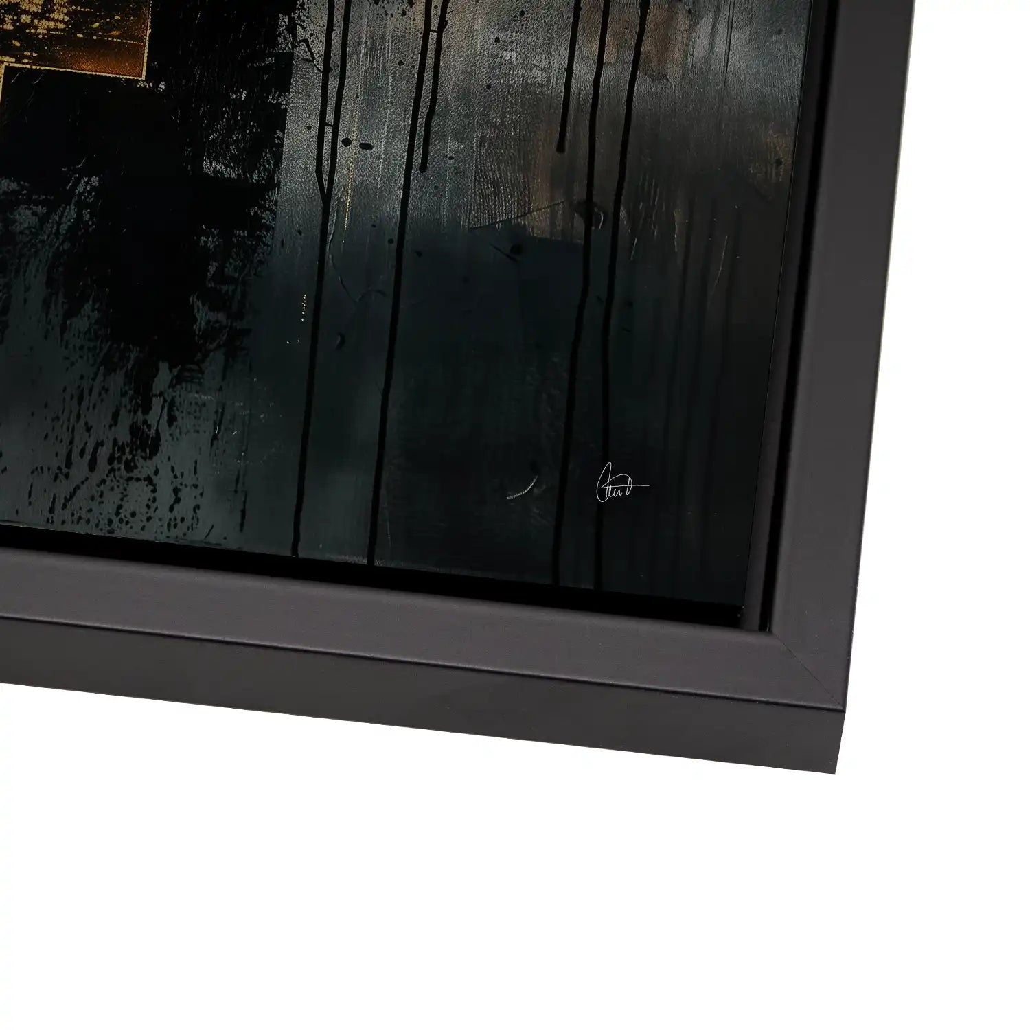 Abstrakt Nr.26 Alu Gebürstet Bild INGALERIE