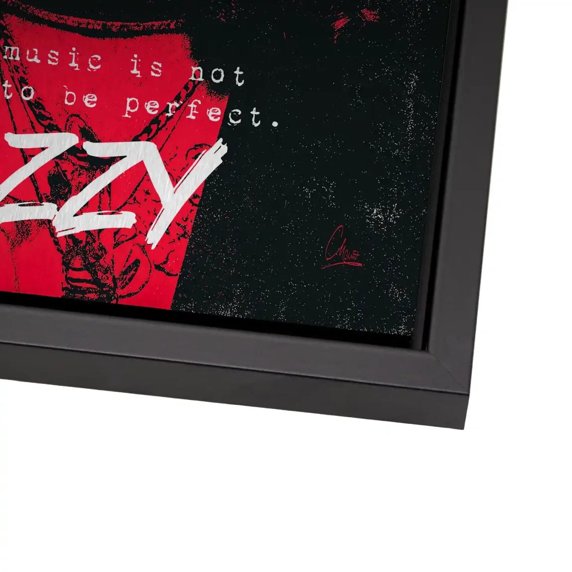 Ozzy Rock Spirit Alu Dibond Bild gebürstet