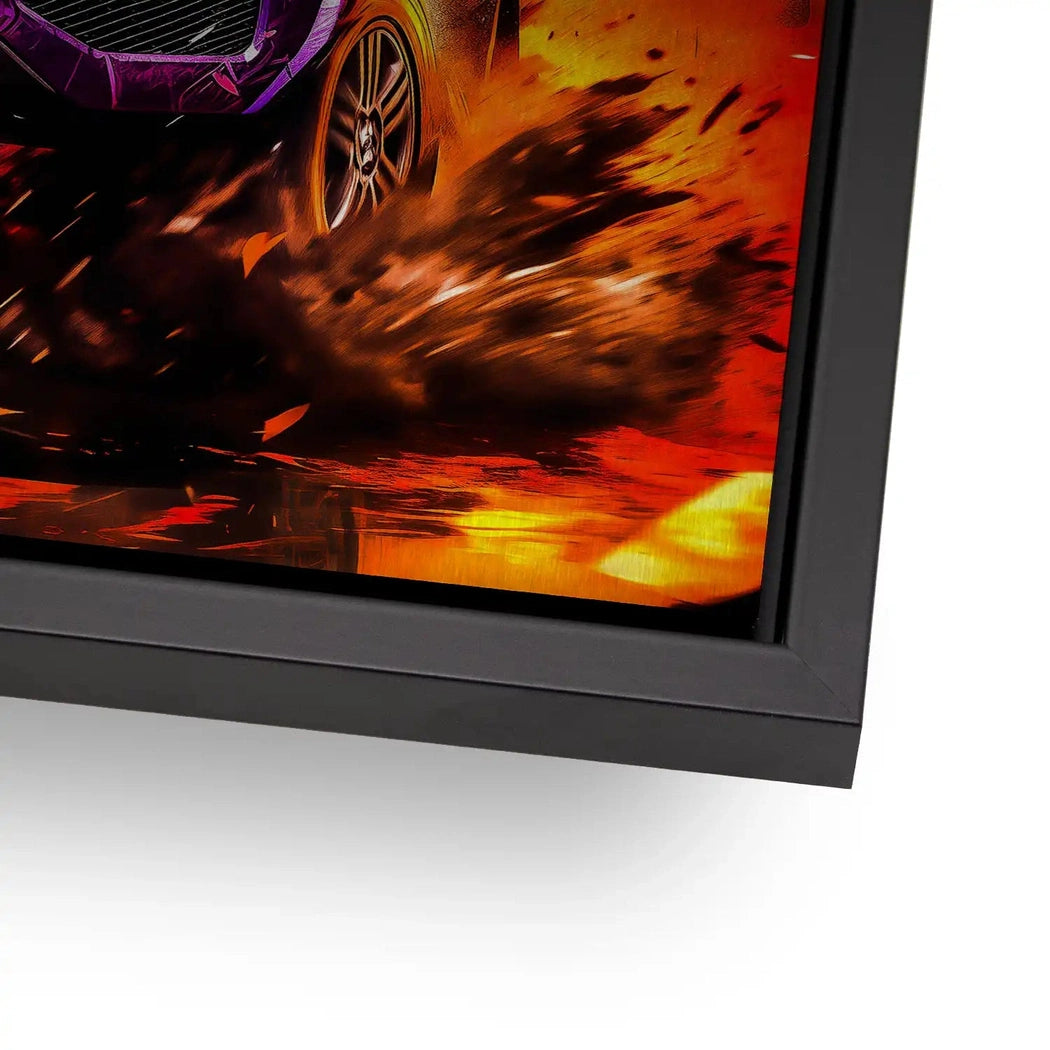 Mercedes G63 Abstrakt Offroad AluDibond Gebürstet INGALERIE