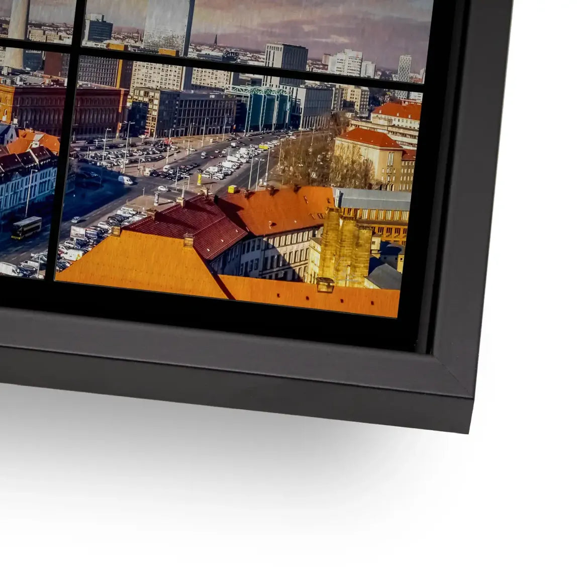 Berlin Skyline AluDibond Gebürstet