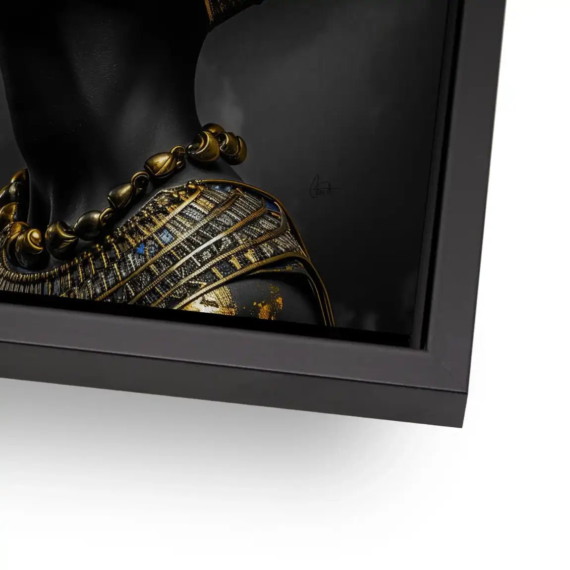 Queen Kleopatra Nr.4 Dark AluDibond Gebürstet INGALERIE