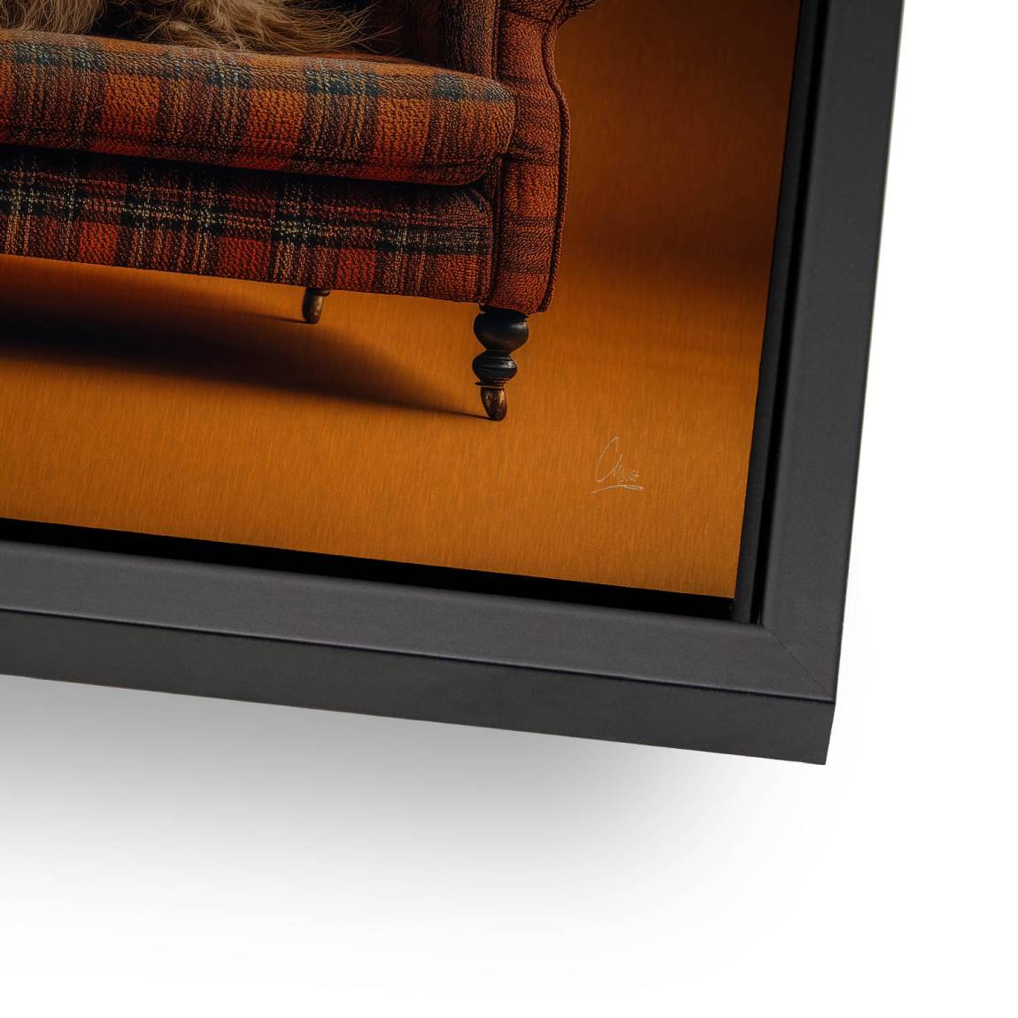 Highland Lounge Alu Dibond Gebürstet Bild