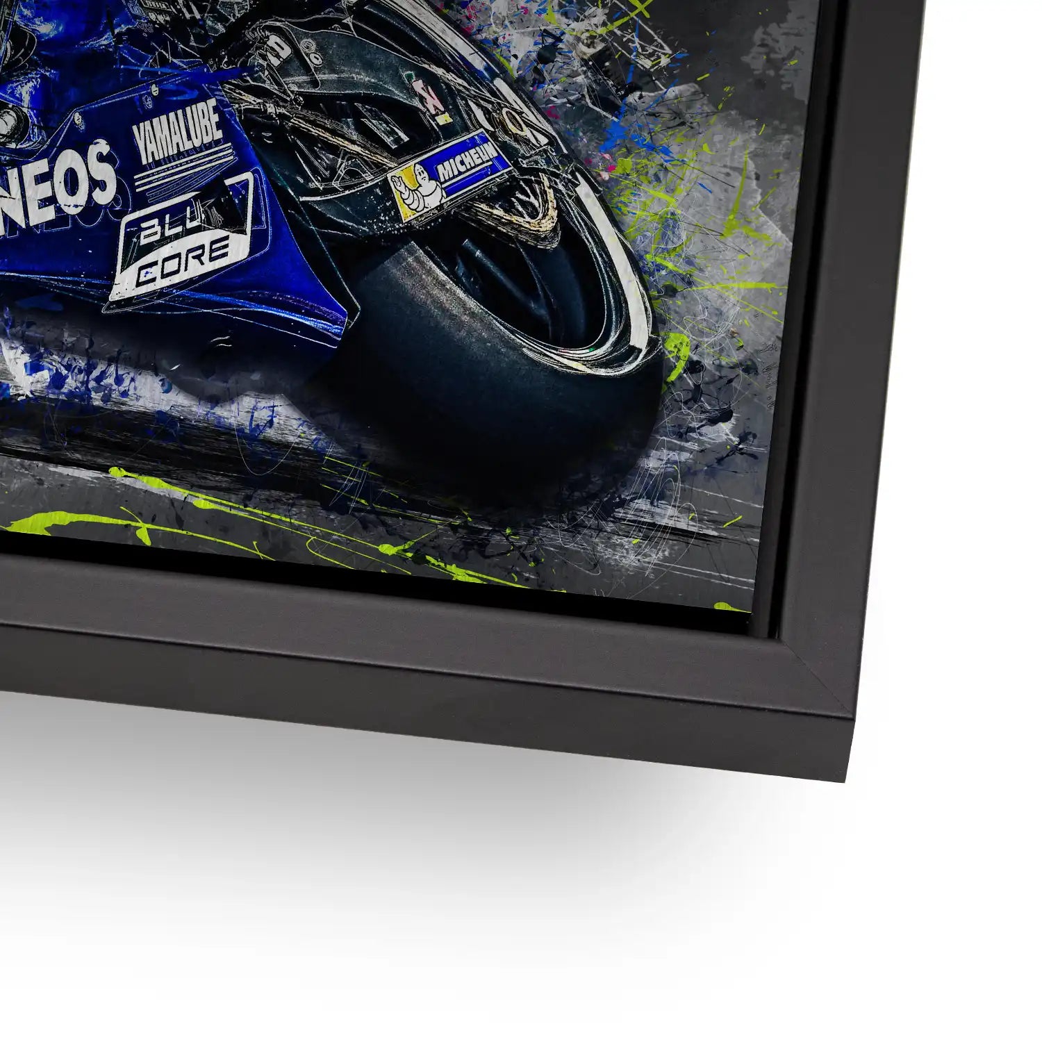 Yamaha Rossi Style AluDibond Gebürstet INGALERIE