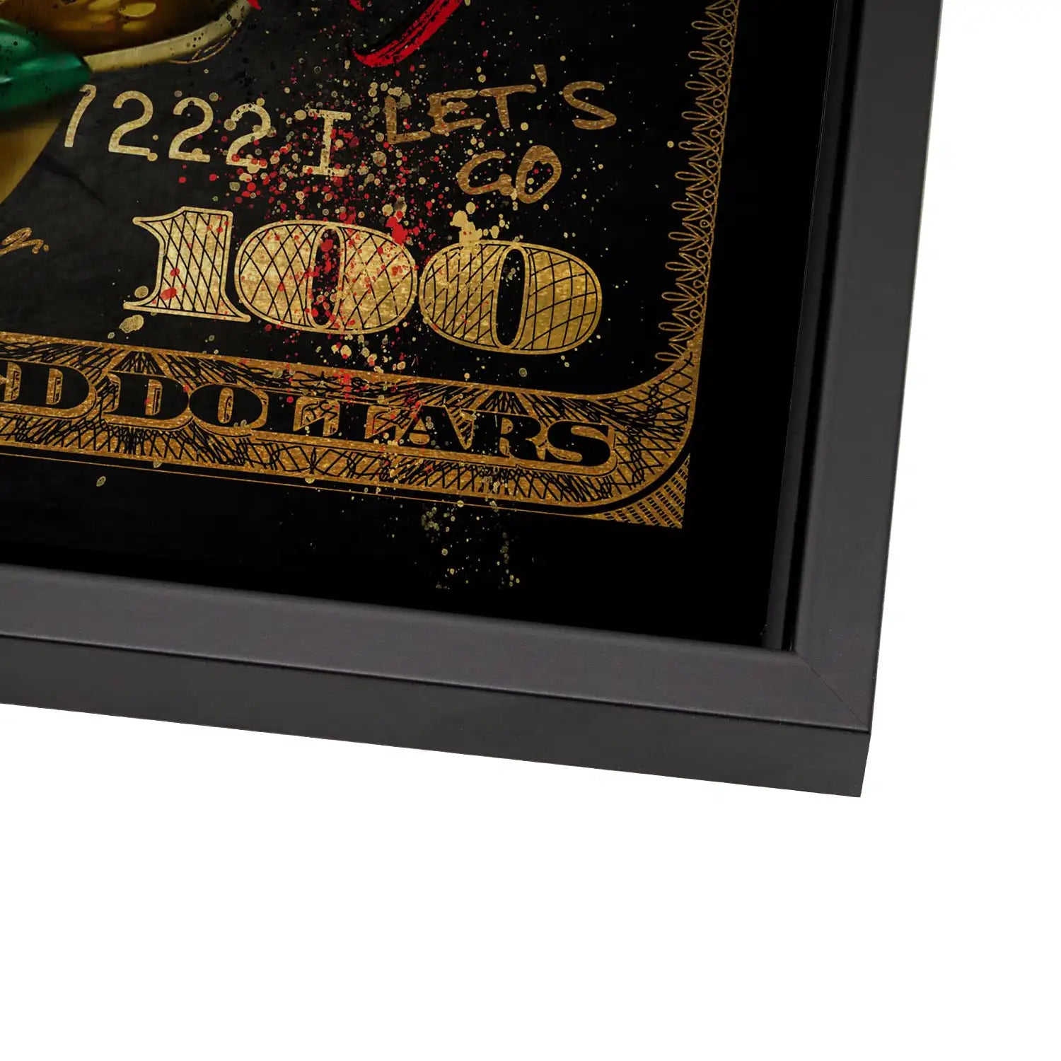 Dagobert Dollar More Money Pop Art Alu Gebürstet - INGALERIE