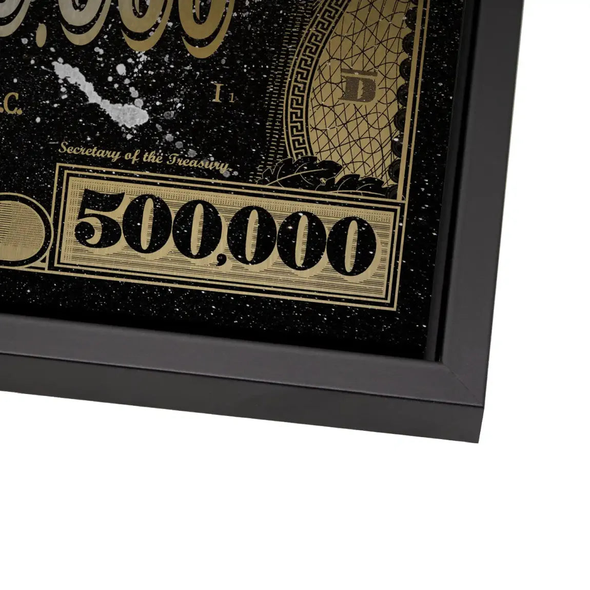 Donald Duck Whats Up Dollar Style Alu Gebürstet Bild INGALERIE