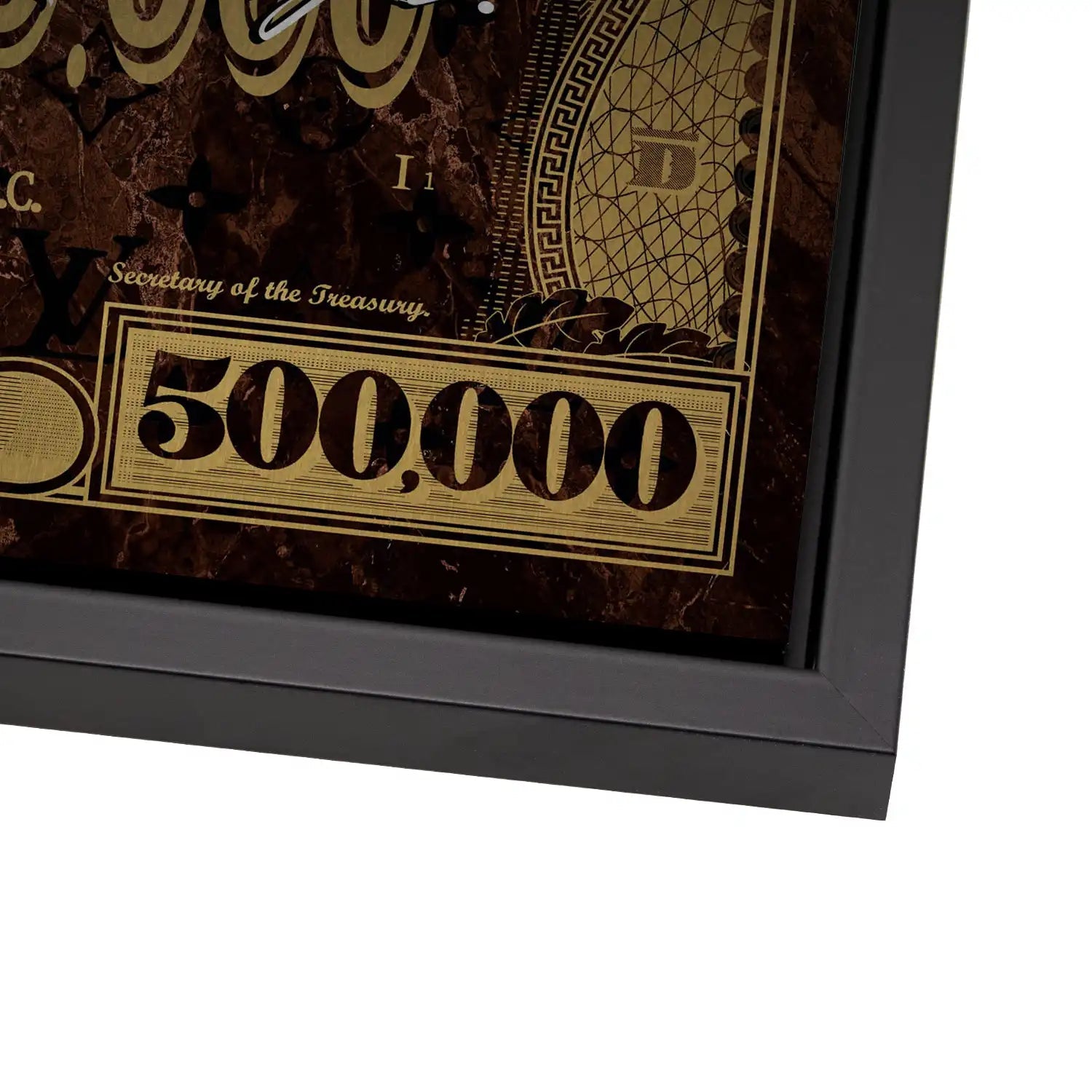 Micky Goofy Donald Retro Dollar AluDibond Gebürstet INGALERIE