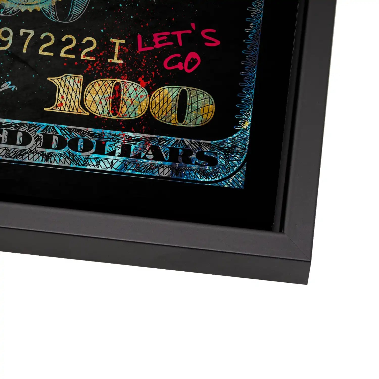 Dagobert Money Never Sleeps Dollar AluDibond Gebürstet - Alu Dibond Bild Gebürstet