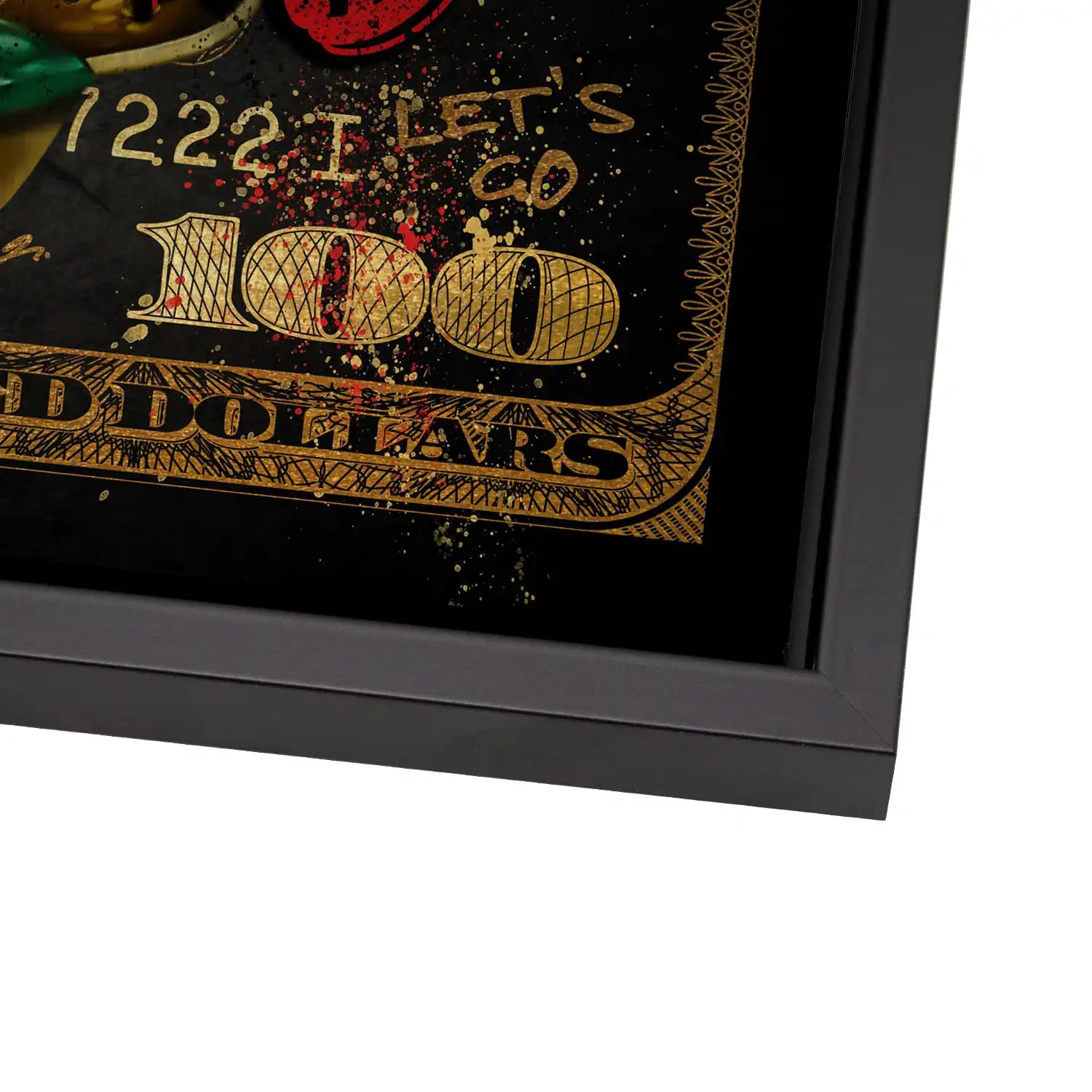 Dagobert Dollar Work Hard AluDibond Gebürstet INGALERIE