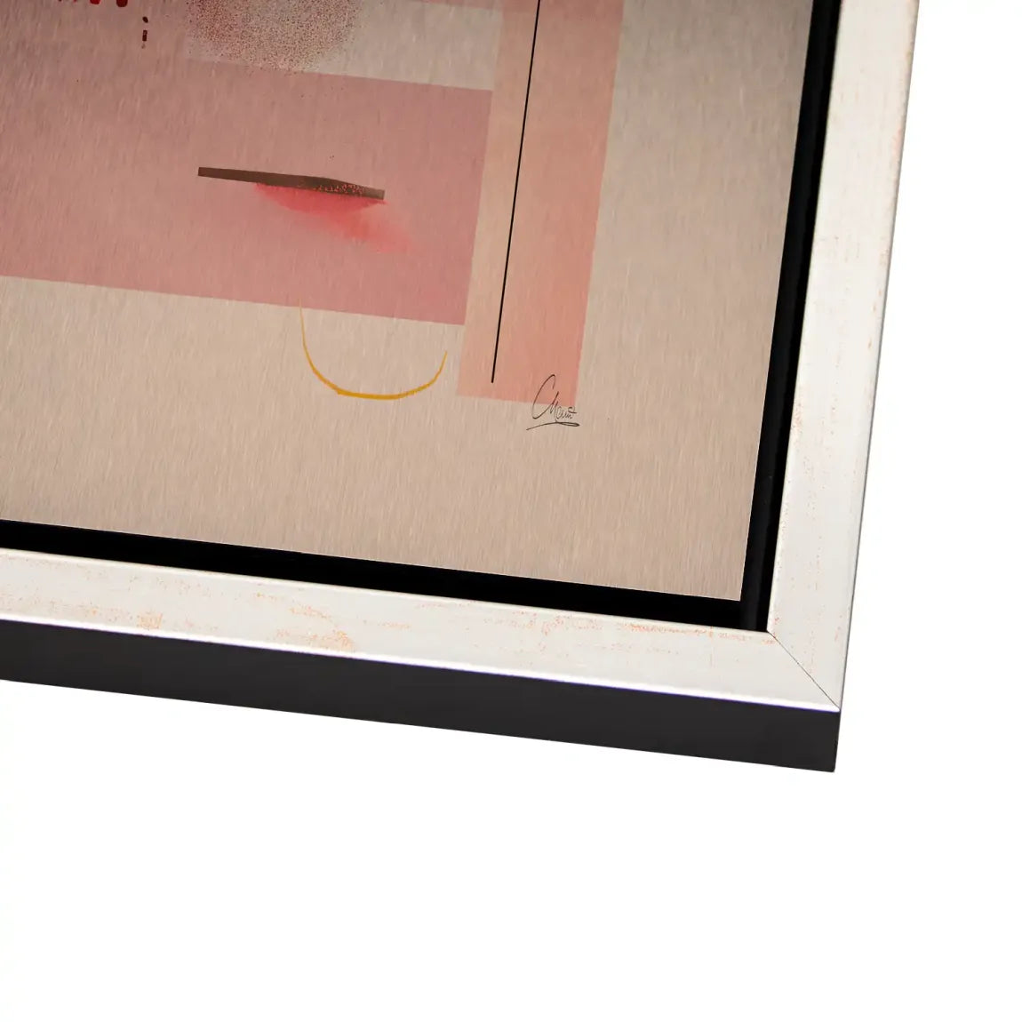 Infinite Glow Alu Gebürstet Bild