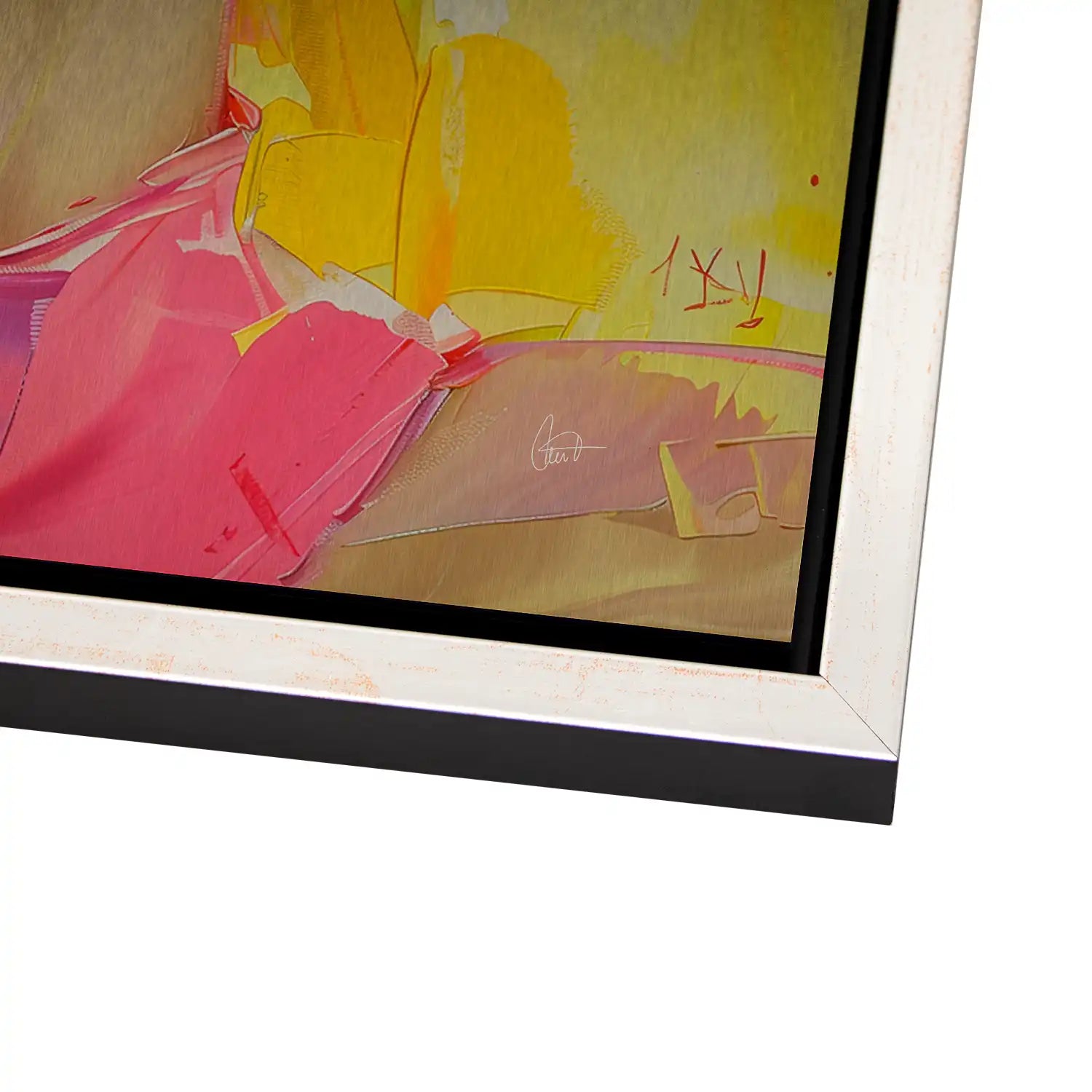 Audrey Modern Art Style Alu Gebürstet INGALERIE