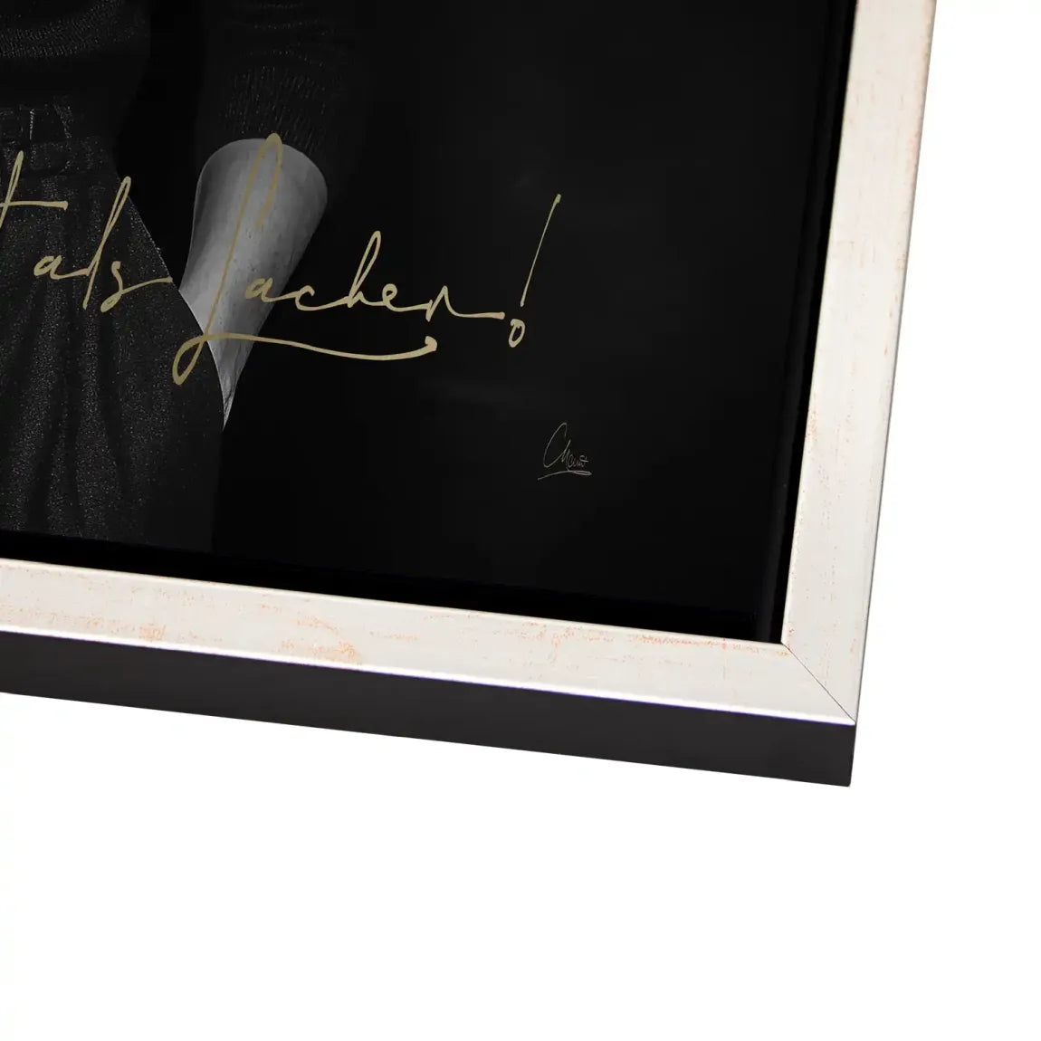 Frida Kahlos Lachen Alu Gebürstet Bild