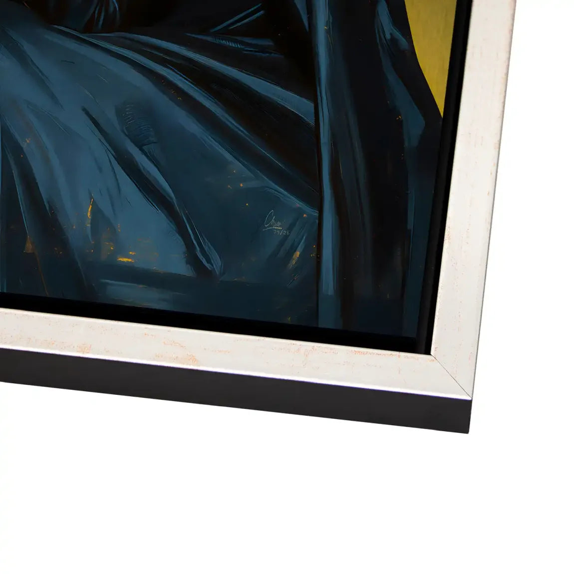 Nonnen Popart Aluminiumbild gebürstet