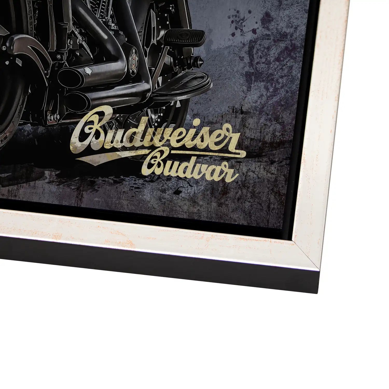 Harley USA Pop Art Nr.2 Alu Gebürstet