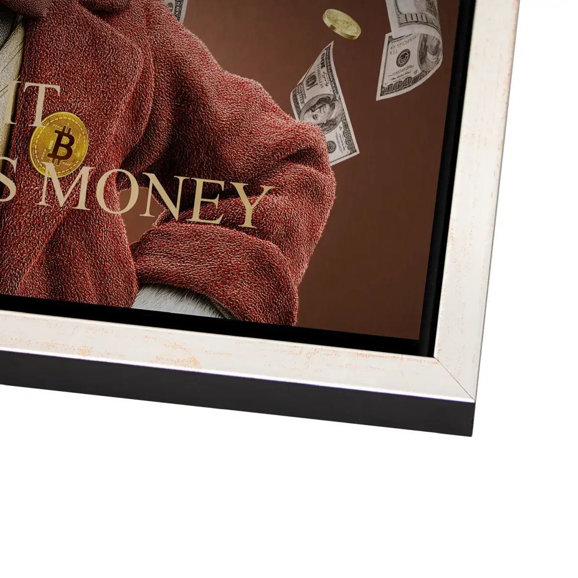 Money Empire Dagobert Duck Alu Gebürstet Bild