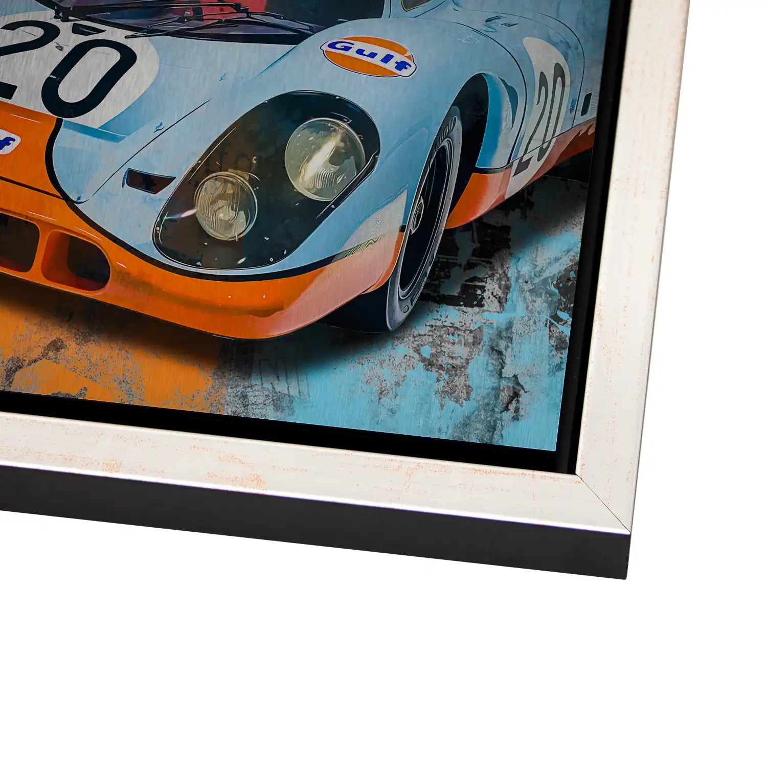 Steve Racing Is Life AluDibond Gebürstet - INGALERIE